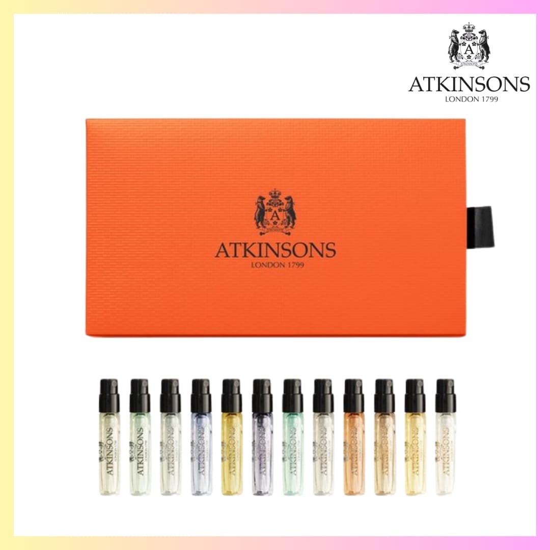 [ATKINSONS] DISCOVERY SET 2ml X 12ea + FREE OMAKE ミニ香水セット ミニサイズサンプル セット香水アトマイザー