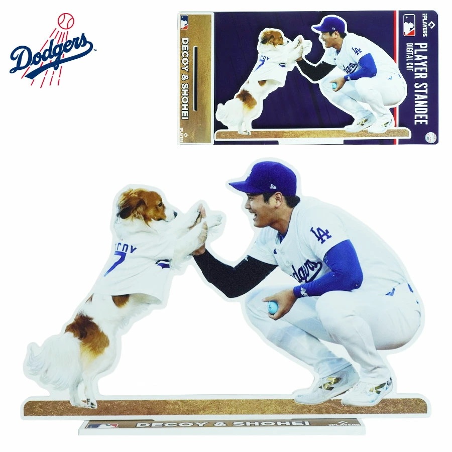 ロサンゼルス ドジャース 公式 グッズデコイ デコピン 大谷翔平 USA製 デスクトップディスプレイOHTANI DECOY STANDEE DIGITAL CUTLA
