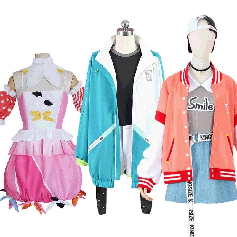 大人気コスプレ変装仮装衣装 プロジェクトセカイ カラフルステージ! feat 初音ミク 鳳笑夢 小豆澤心羽 白石杏