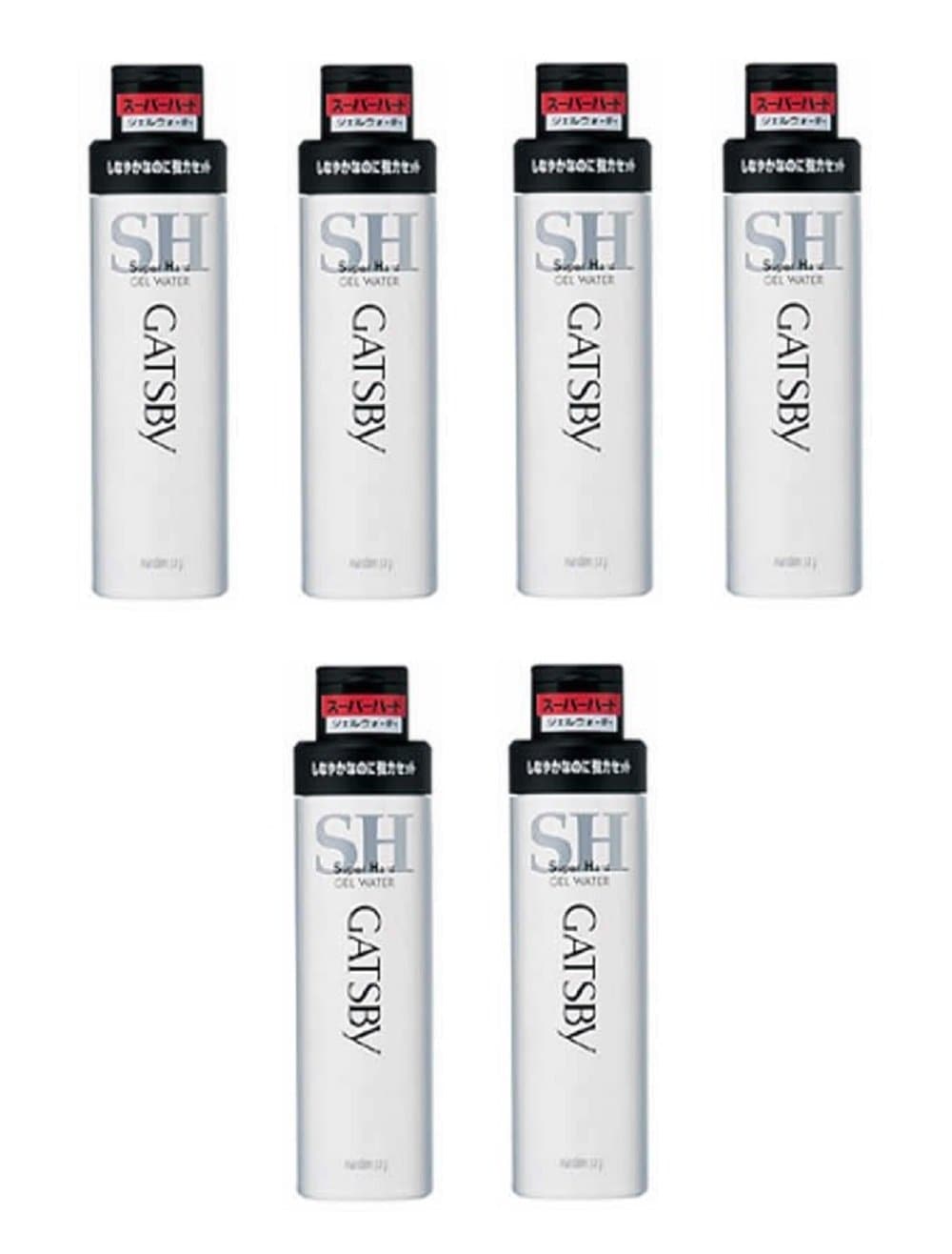 ギャツビー ジェルウォーター スーパーハード 200ml 6セット