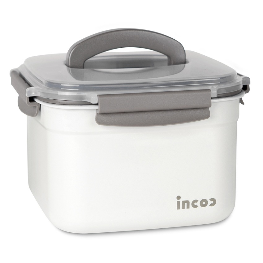 インコックステンコククリームステン密閉容器正方形 3号 4.7L