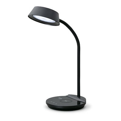 他サイト： LDL-QFDL-B ブラック Qi充電シリーズ [LEDデスクライト 平置きタイプ 調光調色] メーカー直送の商品画像