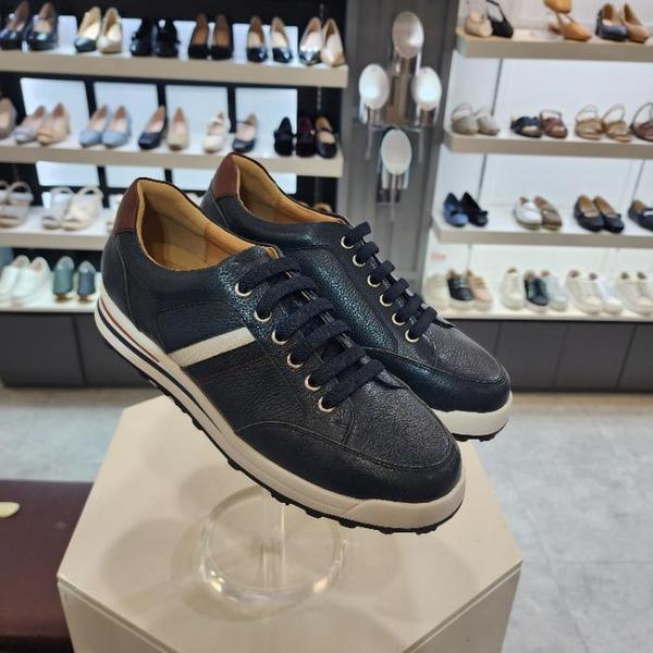 HC10 メンズカジュアルスニーカーネイビー LCMS70U51459 (41222392)