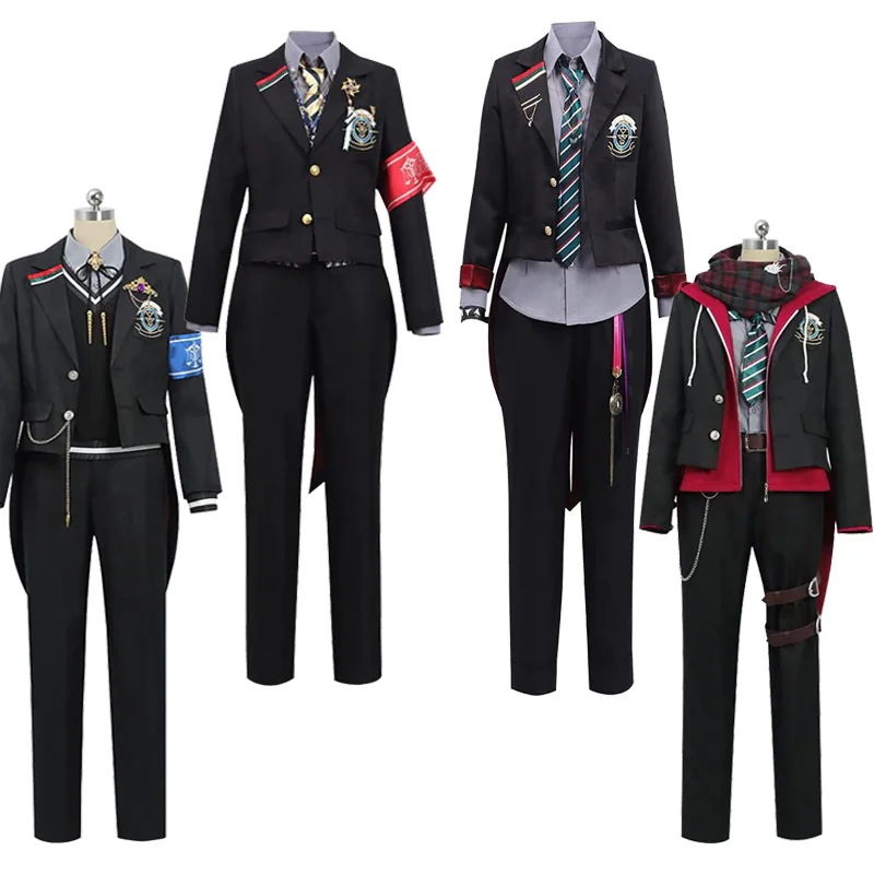 即納　新衣装 全セット 四季凪アキラ コスプレ 衣装 渡会雲雀 風楽奏斗 セラフダズルガーデン 仮装 バーチャル vtuber ハロウィン 学園祭 制服