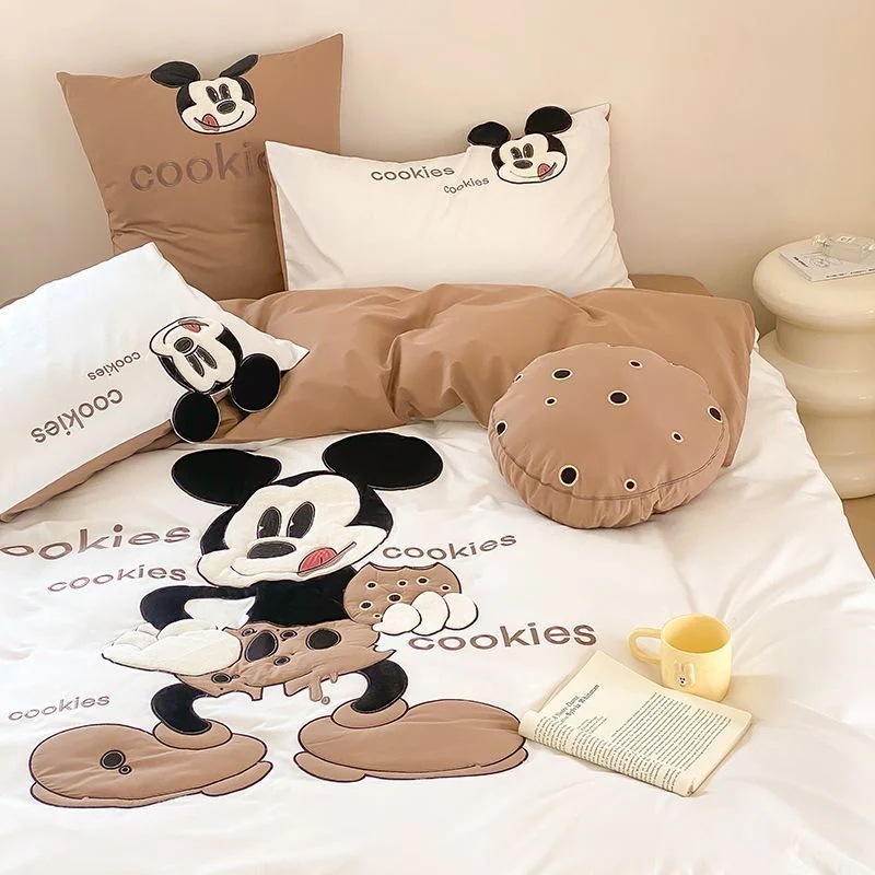 insミッチ全綿4点セット綿シーツ笠布団カバーかわいい子供3点セットベッド用品4 7,211円