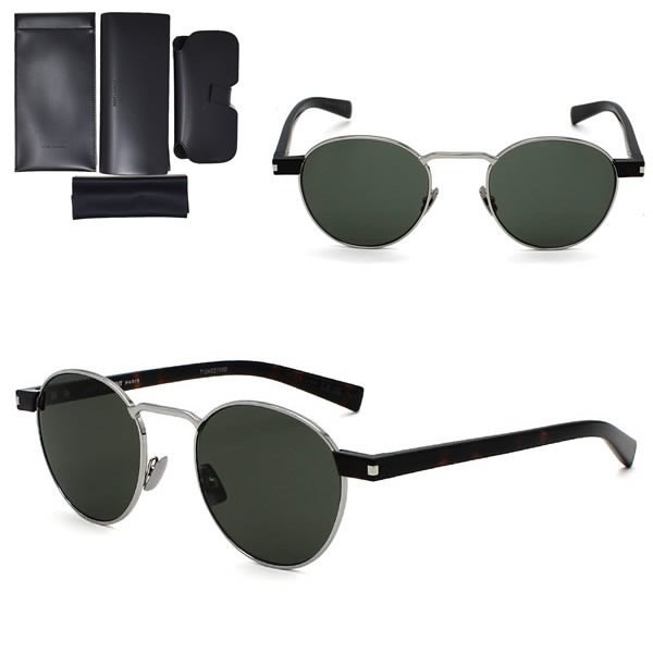 サングラス SL707-001 サングラス シルバー グレー ノーズパット メンズ レディース ユニセックス