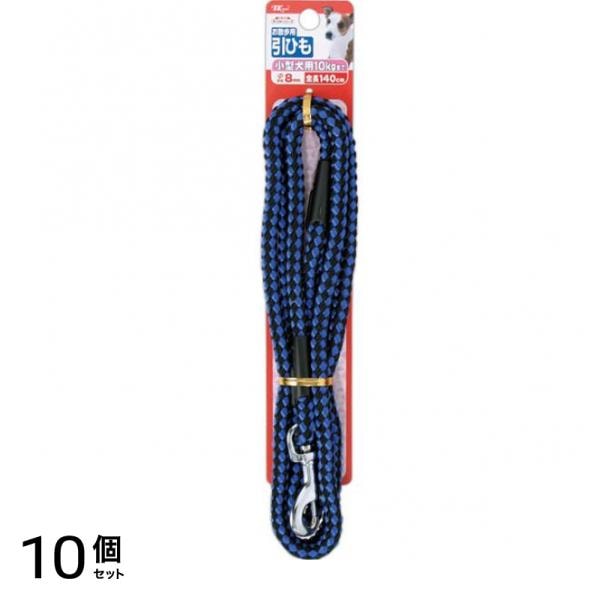 Dai-Suki(ダイスキ) ペットプラスリード 08 1個入 (青×黒) 10個セット