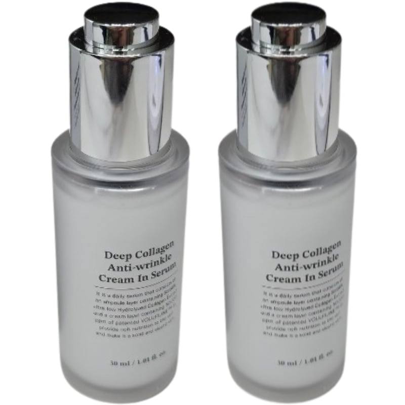 ディープコラーゲン アンチリンクル クリームインセラム 30ml 2個