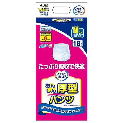 いちばんパンツ ベーシック Mサイズ 22枚入り エルモアいちばん パンツベーシック L 【送料込み】 ＃hrm