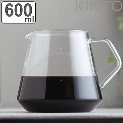 他サイト： KINTO キントー SLOW COFFEE STYLE SPECIALTY SCS-S02 コーヒーサーバー 4cups 600ml 4杯用 コーヒージャグ スローコーヒースタイルの商品画像