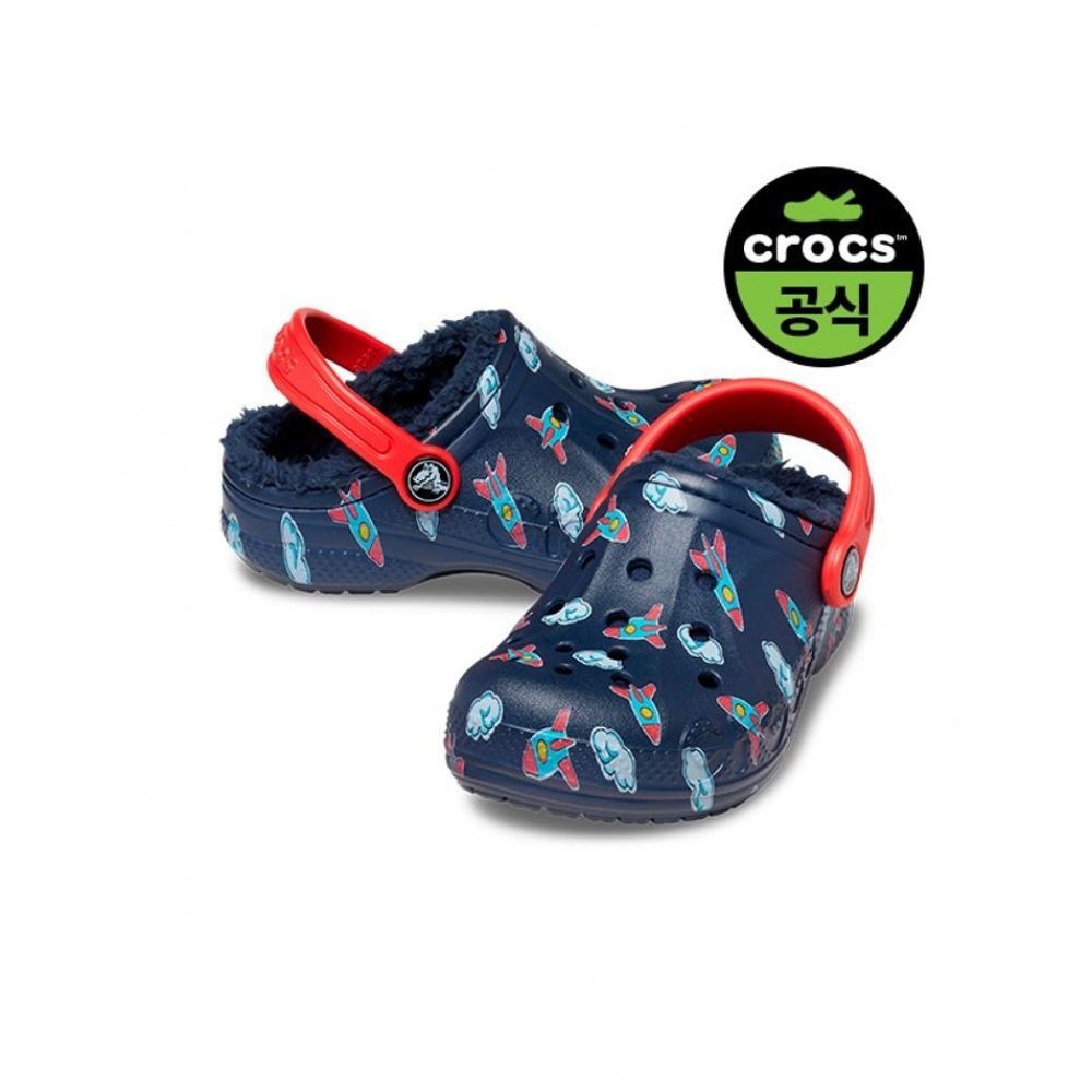 Crocs Kids 幼児用 BAYA 裏地付きプリントクロッグ T NVF 8,456円