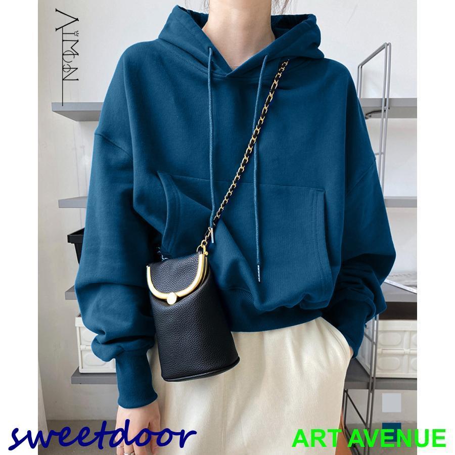 フード付き パーカー レディース秋冬服200