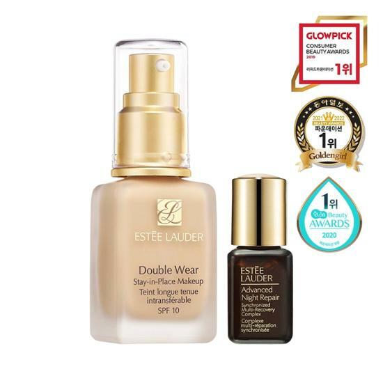 ダブルウェアファンデーション企画(+ポンピング機/茶色ボトルセラム7ml贈呈)