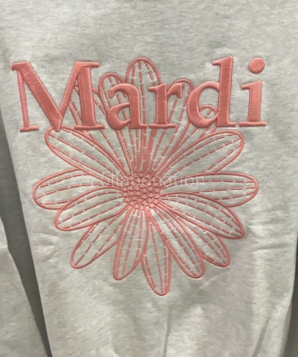 Qoo10 Mardi Mercredi 新作カラー登場しました！ ロゴ 長袖 刺