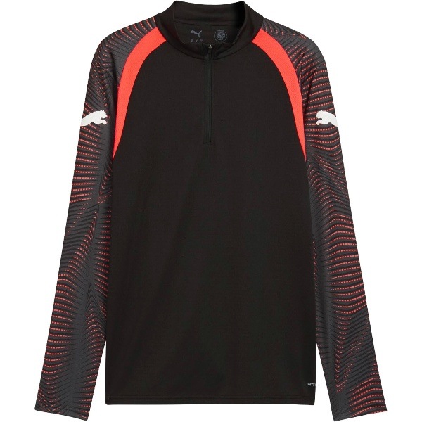 PUMA プーマ INDIVIFINAL 1／4 ジップトップ サッカー 半袖Tシャツメンズ 660875-01