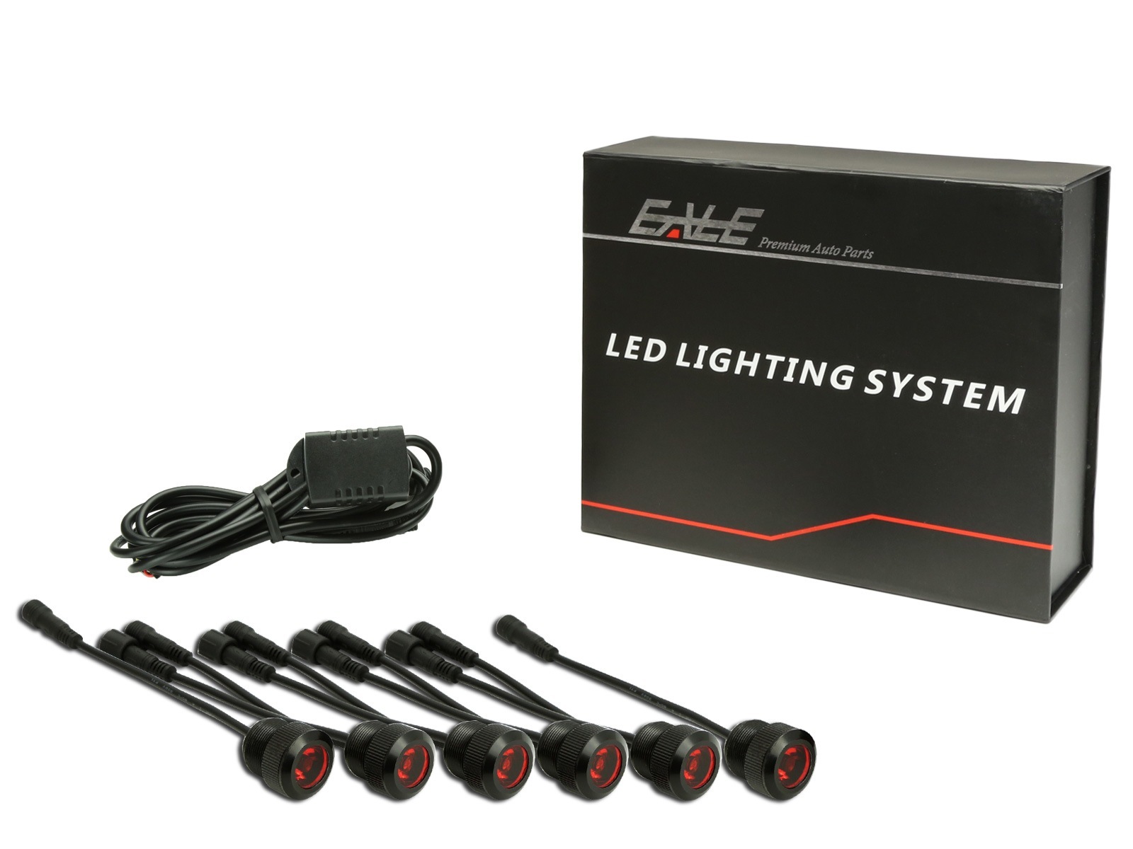 32 6連LED埋め込み型バックフォグキット ブレーキ連動式 P-270