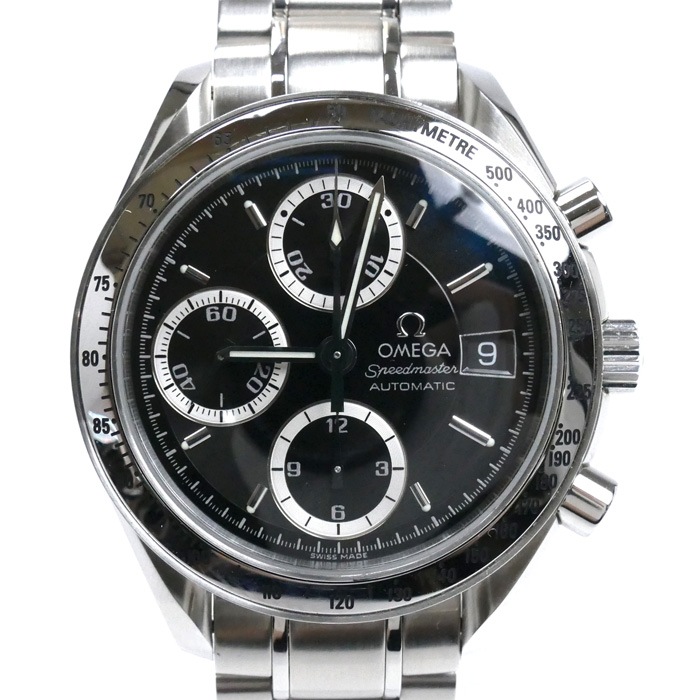 OMEGA オメガ スピードマスター デイト リミテッド 腕時計 自動巻き 3513.56 日本限定1000本 メンズ 中古 美品