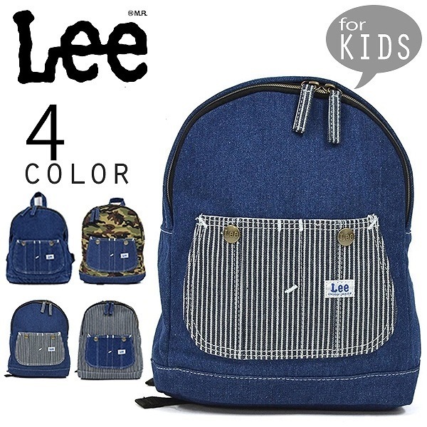 取寄品 リー Lee KIDS デニム オーバーオール キッズデイバック リュック 0427002
