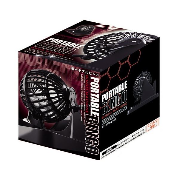 （まとめ）ポータブルビンゴ 1セット [x3セット]