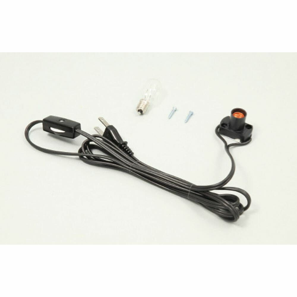 （まとめ買い）電気ソケット付コード（中）スイッチ/シャンデリ球10W付 47310 [x3セット]