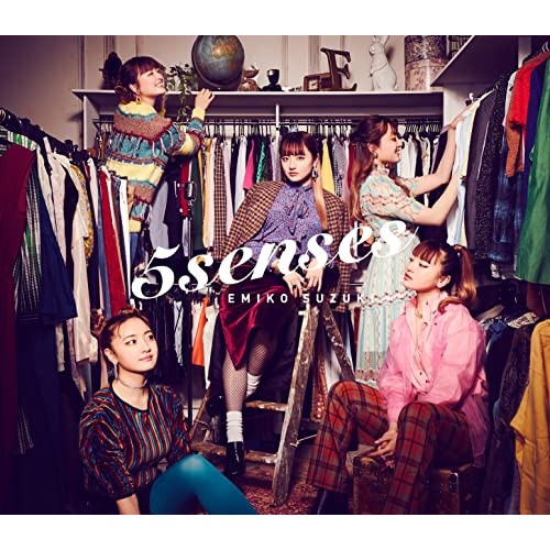 鈴木瑛美子 ／ 5 senses(初回生産限定盤)(DVD付) (CD) AVCD-96918
