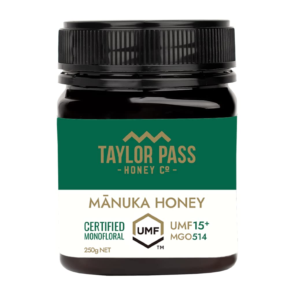 マヌカハニー UMF 15+ 250g MG512～825相当 UMF協会認定 Taylor Pass マリリ ニュージーランド 生 はちみつ 純粋 ハチミツ 蜂蜜 非加熱 無添加 (UMF15+,