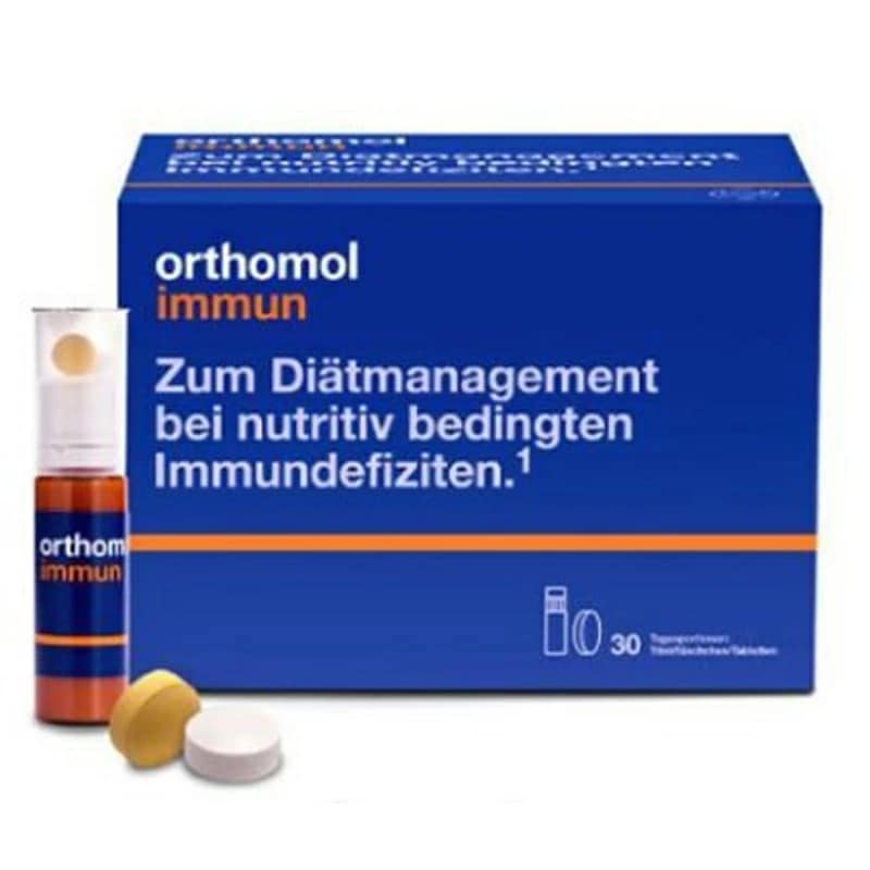 オルトモール ドイツビタミン 30日分 orthomol immun vitamin 30 二重剤型 ドリンク マルチビタミンオーソモル イミューン ビタミン