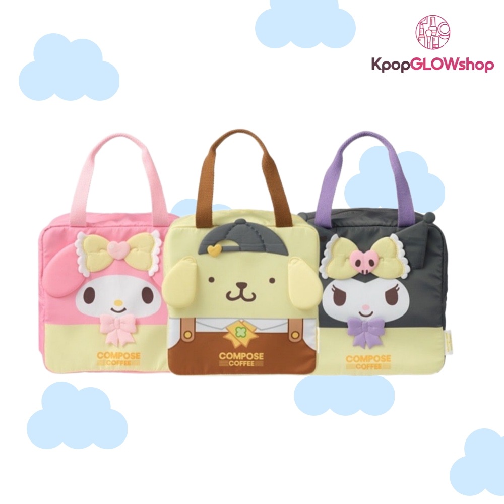 コンポーズ x サンリオ ポンポンプリン / マイメロディ / クロミ / 保冷バッグ