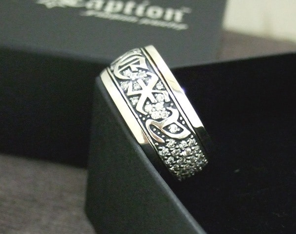 キャプション CAPTION シルバーリング ジルコニア R0011CZ