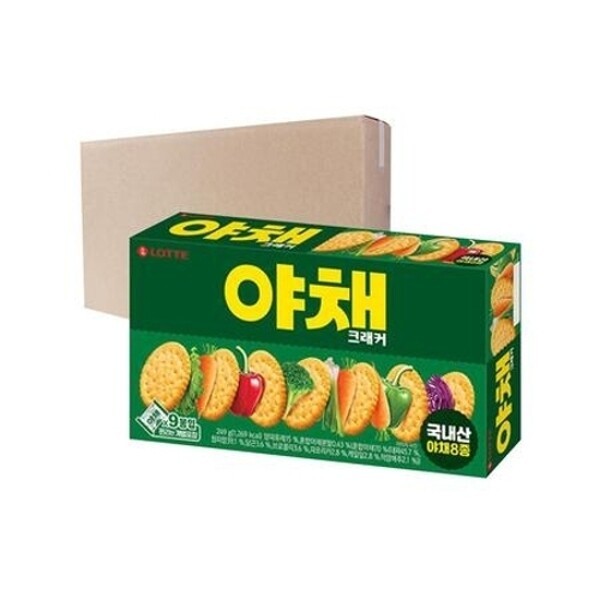 (ボックス)ロッテ 野菜クラッカー 249g 12入り