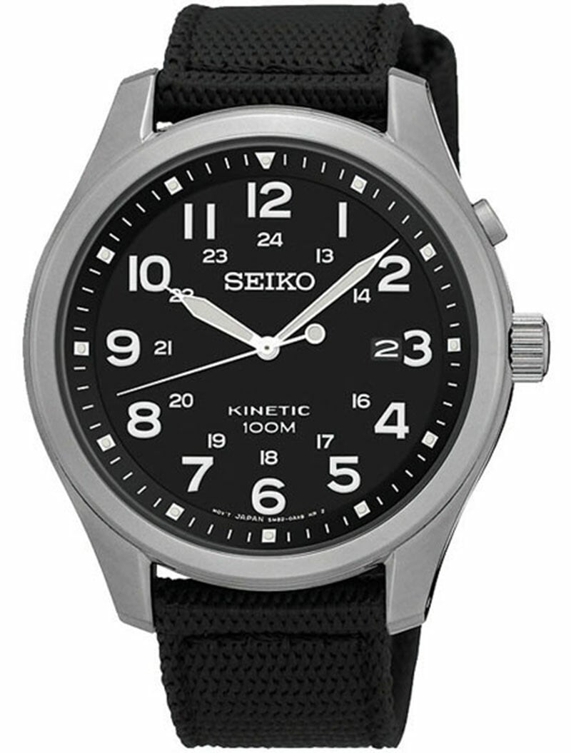 [10年保証] [生産終了 希少人気海外モデル] SEIKO SKA727P1 　セイコー キネティック 100m防水
