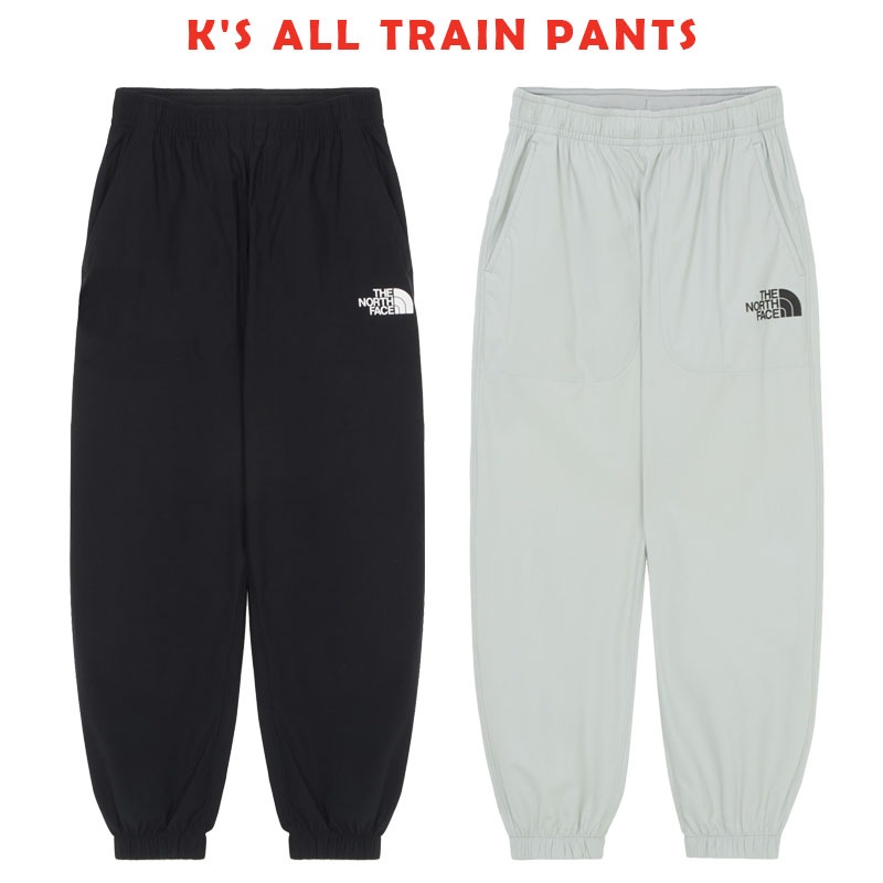 韓国正規品保証 関税負担なしNP6KR07S KS ALL TRAIN PANTSデイリー 基本 着装 男子 女子 人気 韓国 ファッション 男女共用 アウトドア