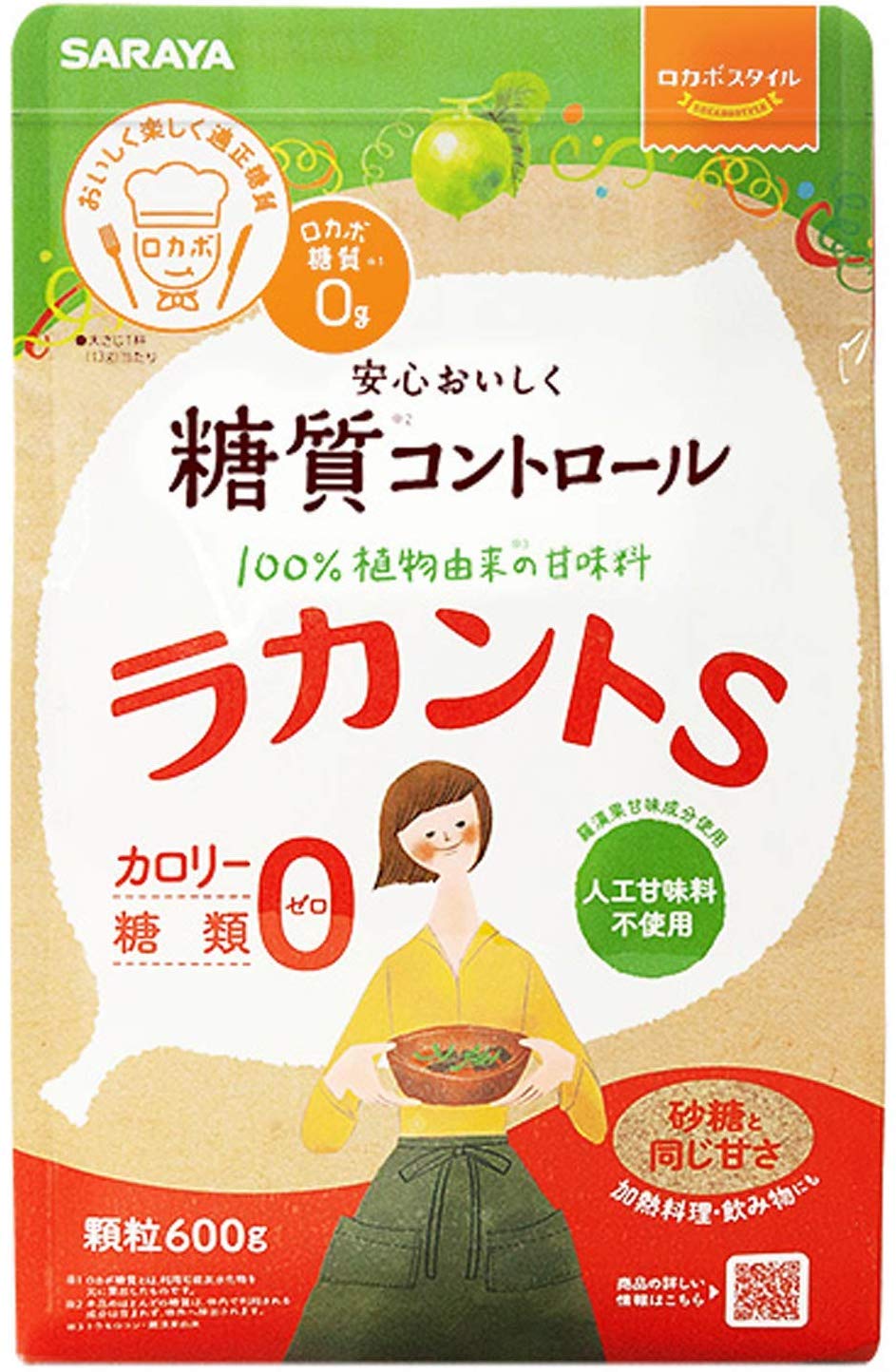 サラヤ ラカントS顆粒 600g-3 パック 5,116円