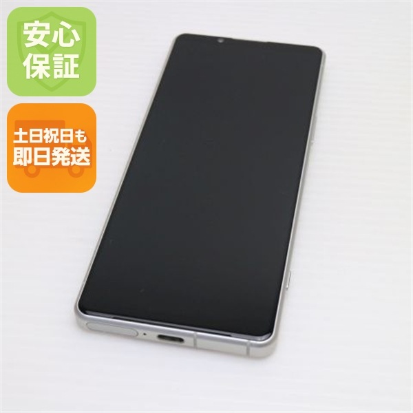新品同様 Xperia 5 IV SO-54C ホワイト スマホ 中古土日祝発送OK 即日発送　　 66
