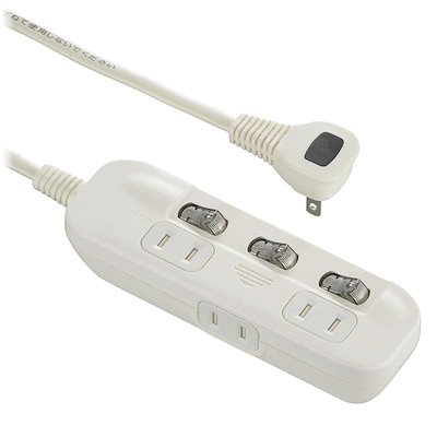 他サイト： HS-TP32ADW22 [電源タップ 交互コンセント 3個口 2m]の商品画像