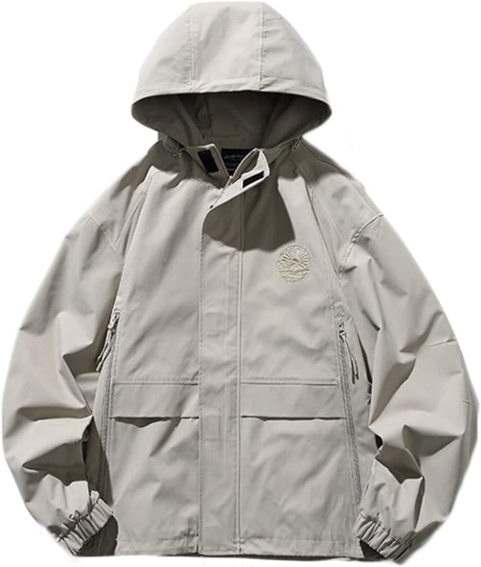 ウインドブレーカー メンズ ブルゾン ジャンパー かっこいい ショート ジャケット フード付 春秋冬 長袖 アウター マウンテンジャケット スプリング 軽量 アウトドア 通勤 通学 トップス おしゃれ 12,929円