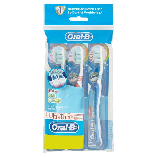 逆輸入 Buy Toothbrush Clean Dual UltraThin Oral-B 2 1 Free 歯ブラシ
