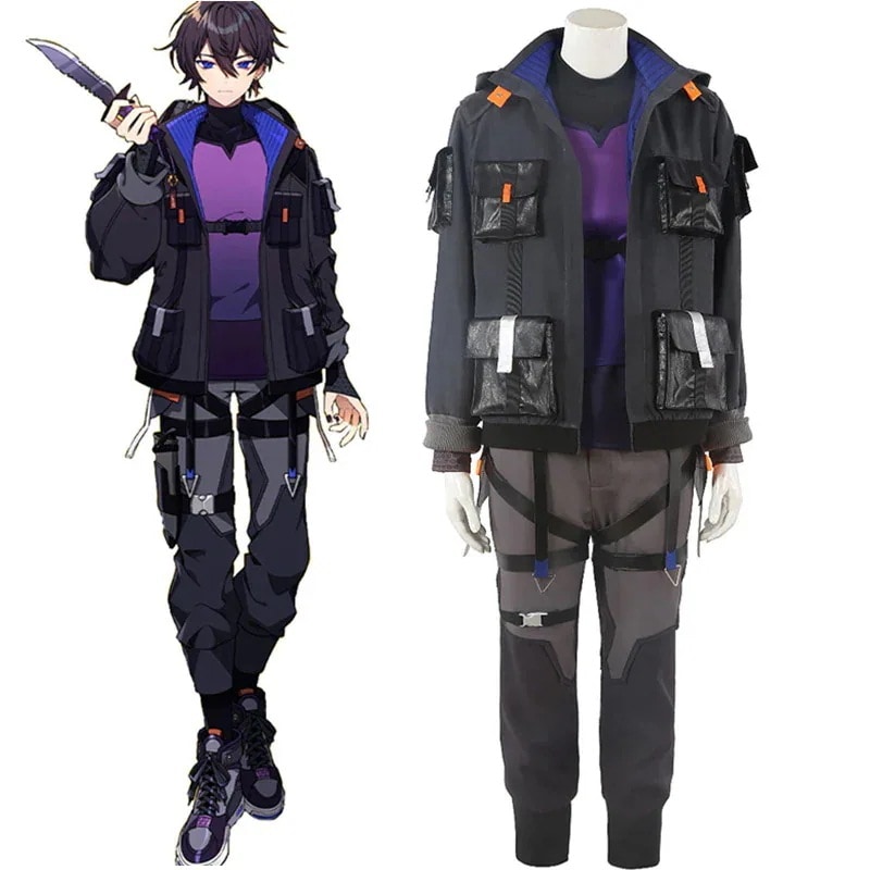 VTuber バーチャルライバー Shoto Shxtou 2.0 コスプレ衣装 コスチューム ハロウィン 変装 仮装期間限定30％