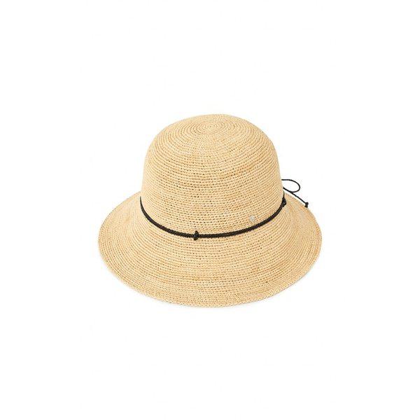 HELEN KAMINSKI ビラ 9 女性 クローシュハット HAT50245 NATURAL CHARCOAL