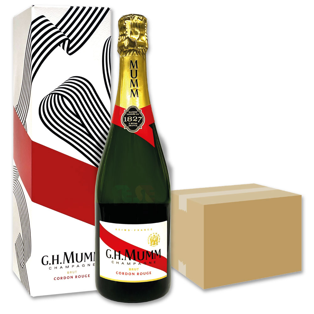 [正規品] マム グラン コルドン 6本セット 750ml / NV 白 辛口 ギフトBox入りメゾン マム G.H.MUMM シャンパン お祝い