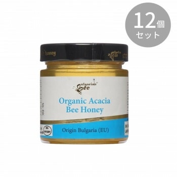 Bulgarian Bee はちみつ 有機アカシア 300g x12個セット