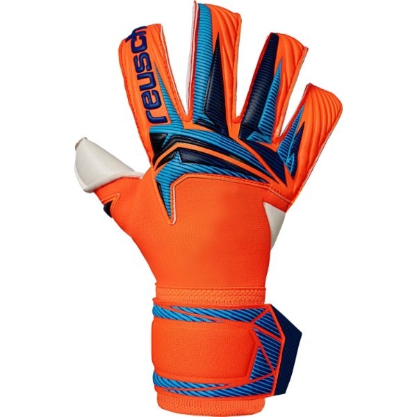 REUSCH ロイシュ 5670054 2290 アトラクト デュオ エボリューション ショッキングオレンジ/ブルー 8号 キーパーグローブ