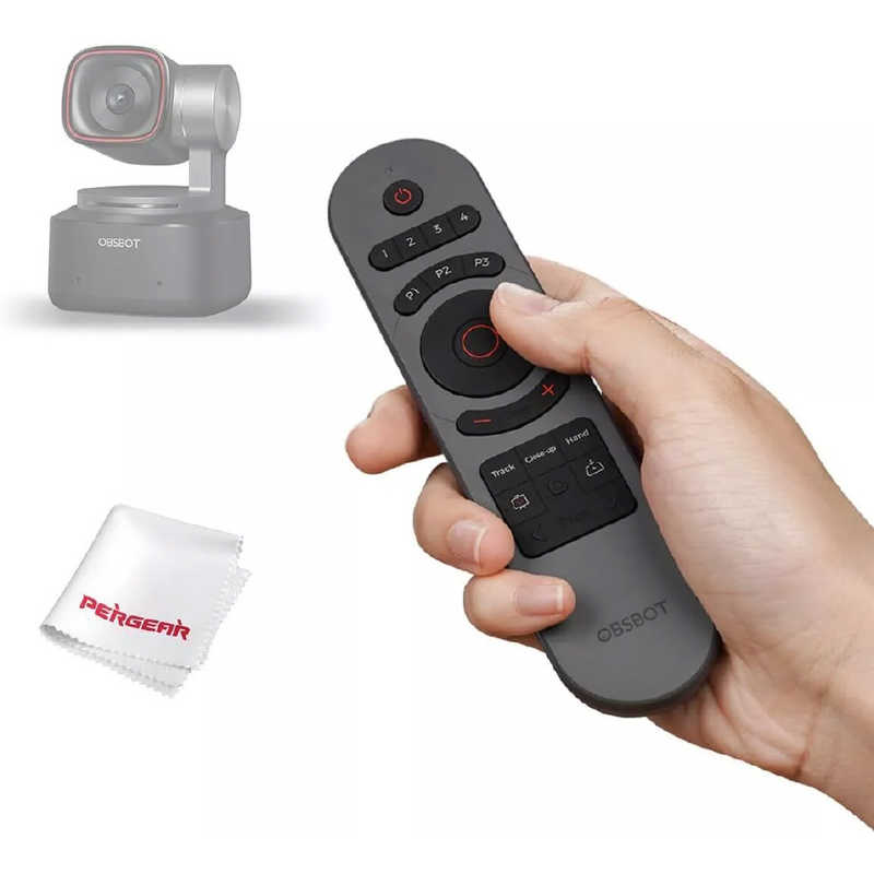 OBSBOT　スマートリモコン 2 TINYシリーズと互換性 USBレシーバー接続 TINY 2/ TINY 2 Lite/TINY 4K/ TINY 1080P　TINY-remote2