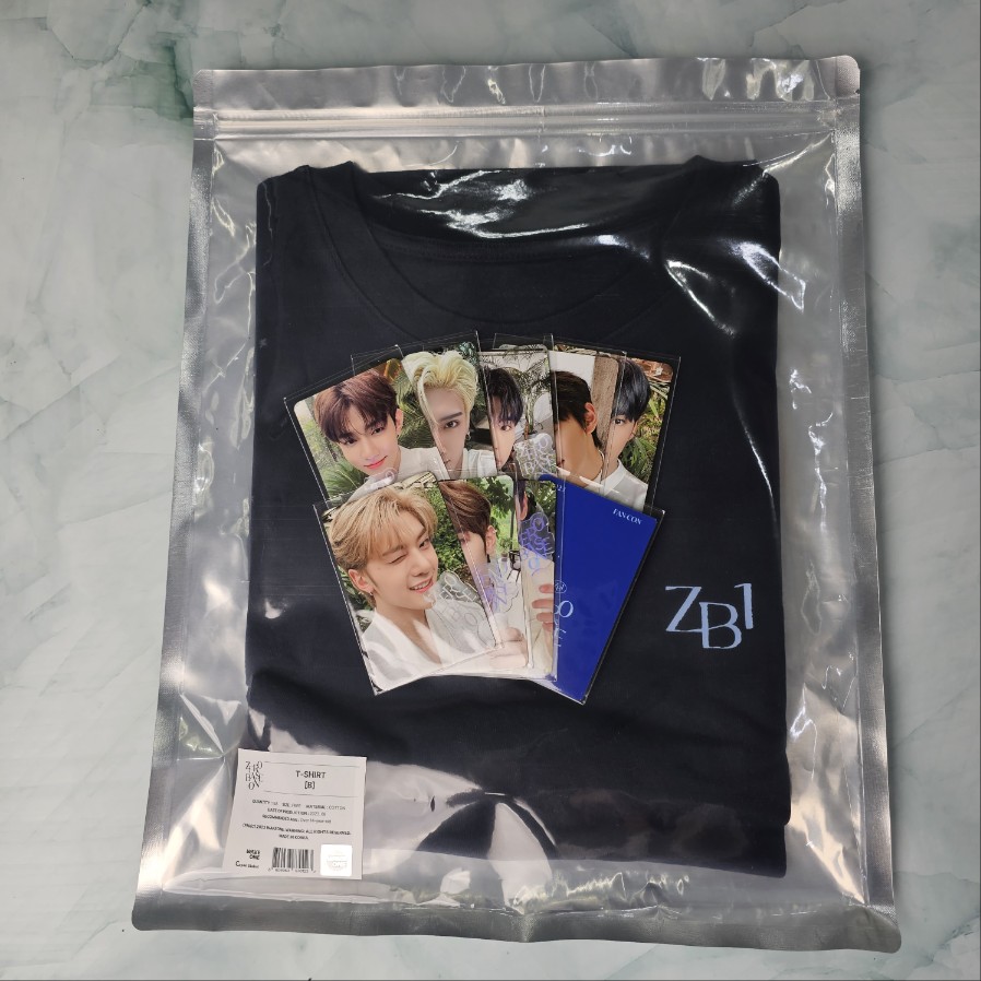 WAKEONE[5万ウォン特典贈呈]2023 ZEROBASEONE FAN CON OFFICIAL MD T SHIRT