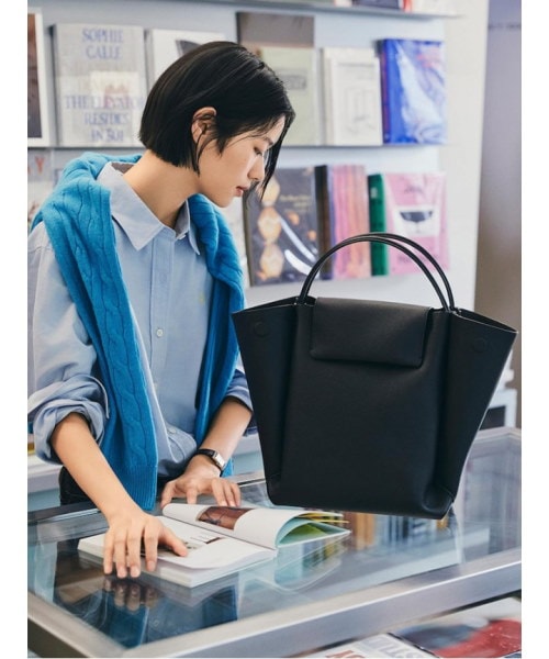 BEANPOLE アクセサリーベララージ 2ウェイバッグブラック