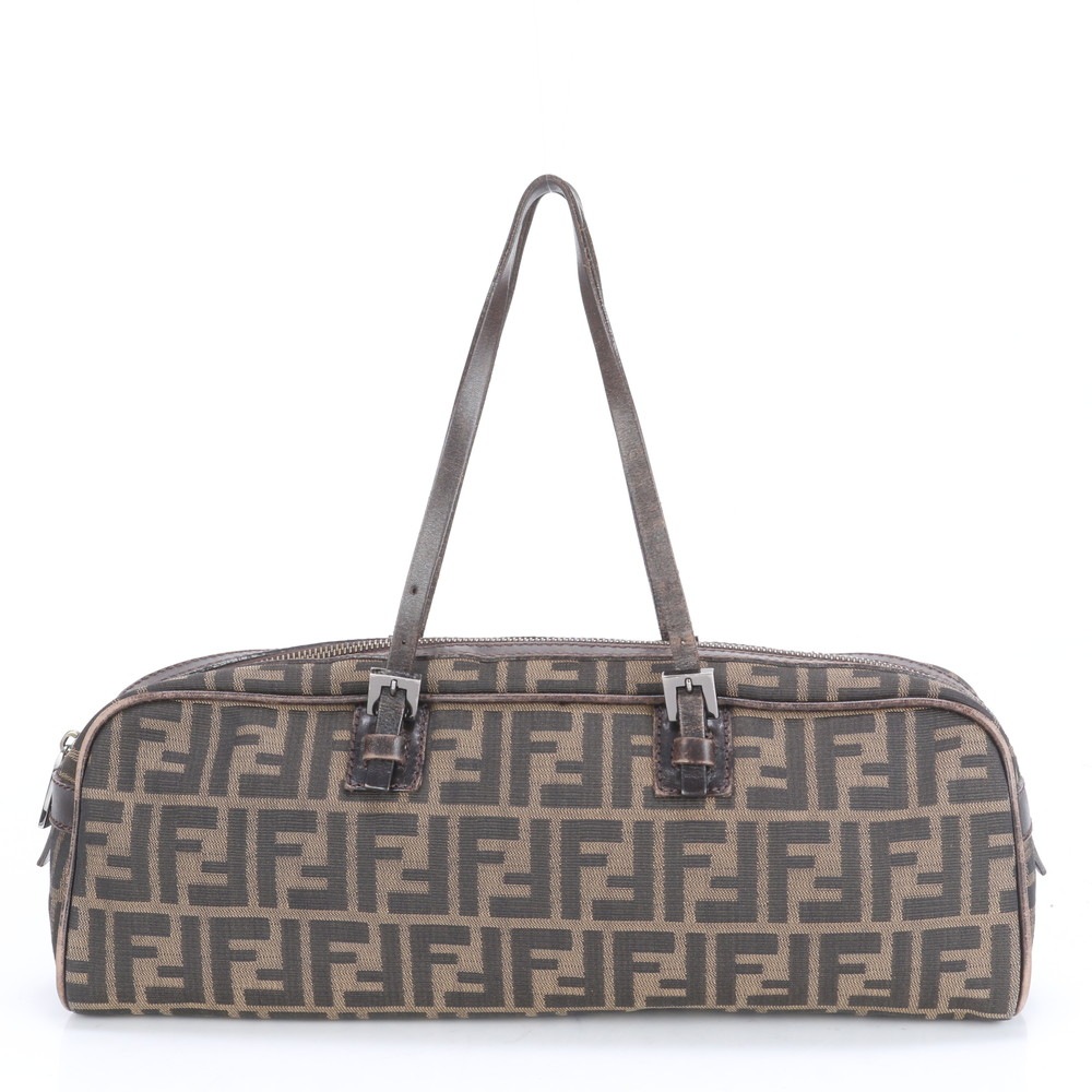 ズッカ ミニ ボストン 8BL006 レザー×キャンバス ハンドバッグ トート レディース MME CA5-8 中古ハンドバッグ