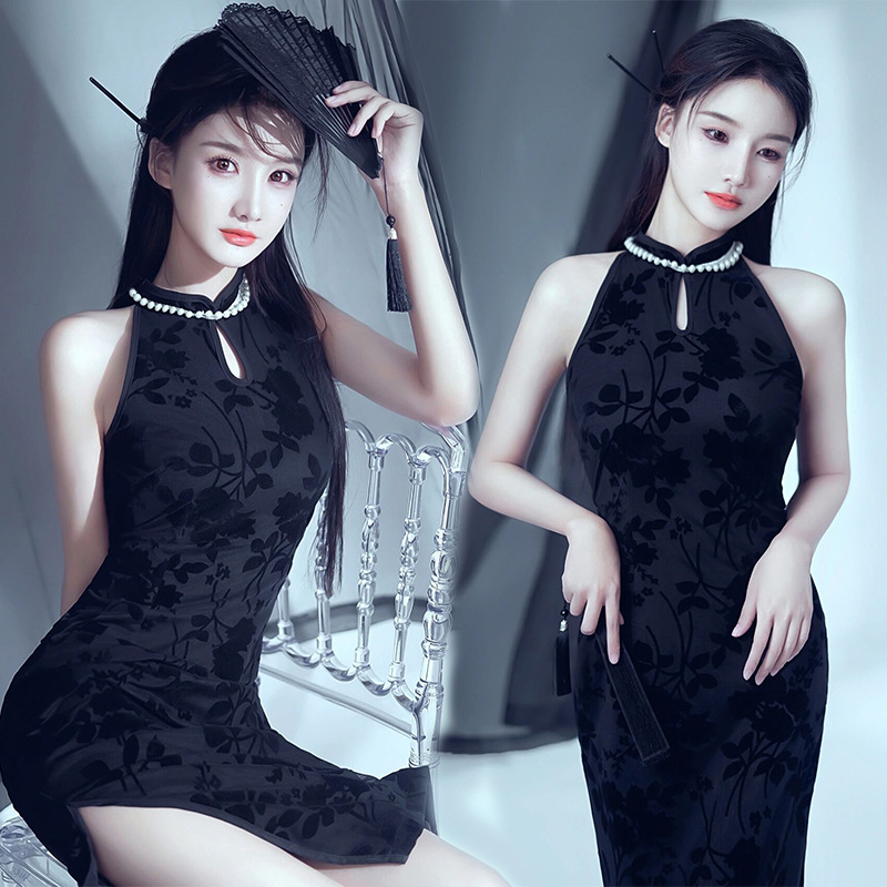 レースチャイナドレス　コスプレ　レディース