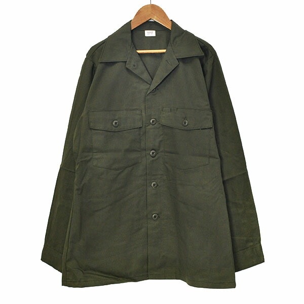 ヴィンテージ ファティーグジャケット ミリタリー アメリカ軍放出品 オリーブ 長袖 U.S.ARMY アーミーシャツ vtg-fatigue