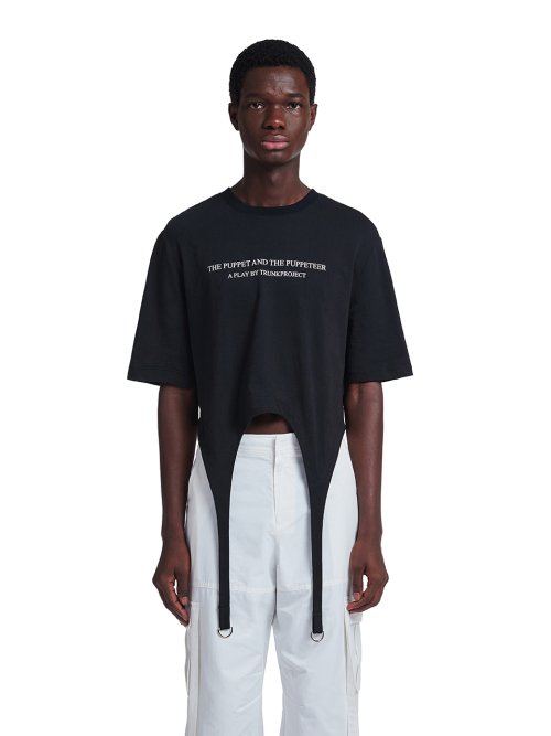 トランクプロジェクトストラップ Tシャツ_ブラック
