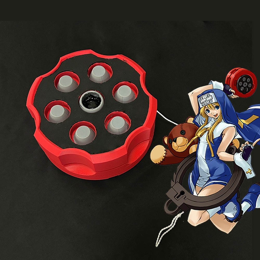 ギルティギア ブリジット 利用可能 ヨーヨー 道具 cosplay服部品 3Dプリント 別体設計 A24